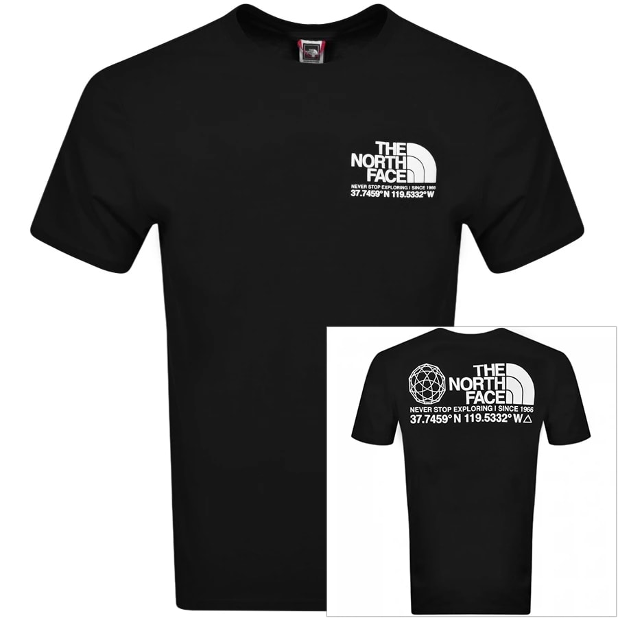 Alternative Image for ProductThe North Face Coordinates T Shirt Black1